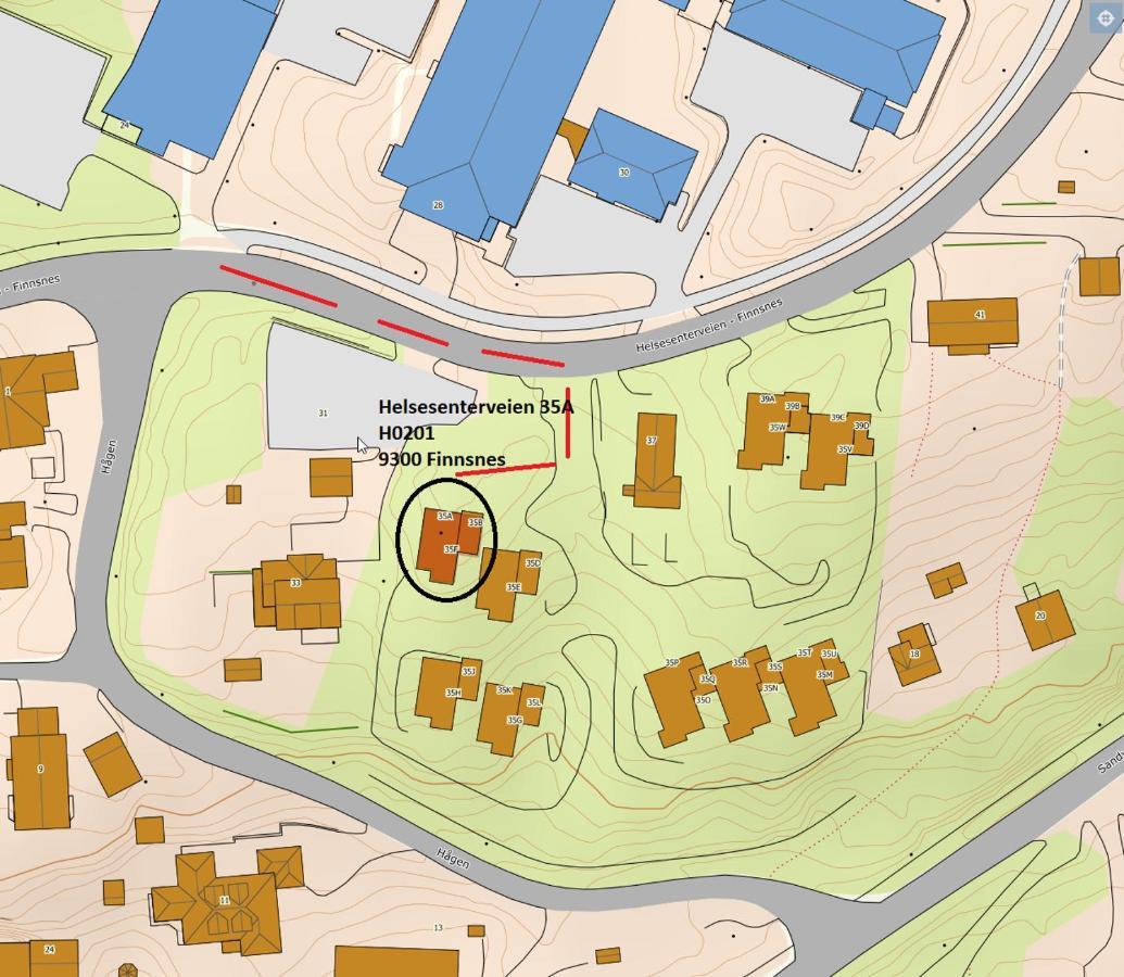 Veien Til Senja Apartamento Finnsnes Exterior foto